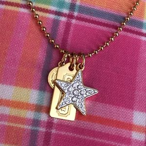 Coach Jewelry - Gold Coach Charm Necklace Coach Jewelry - Gold Coach Charm Necklace